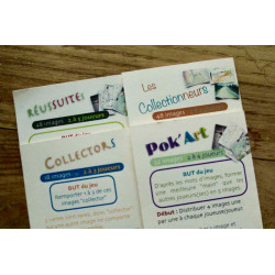 Coffret ludique Petit ECRÆN moutarde + effet bois