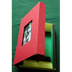 Coffret ludique Petit ECRÆN moutarde + effet bois